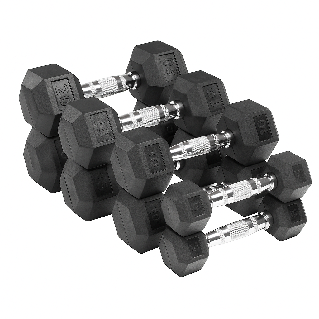TitanForge Elite Hex 35LB Dumbbell