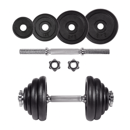 Monarch Black Hex Dumbbell Set (5–20 lb, Pairs)